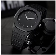 BLACK ARABIC AURA WATCH